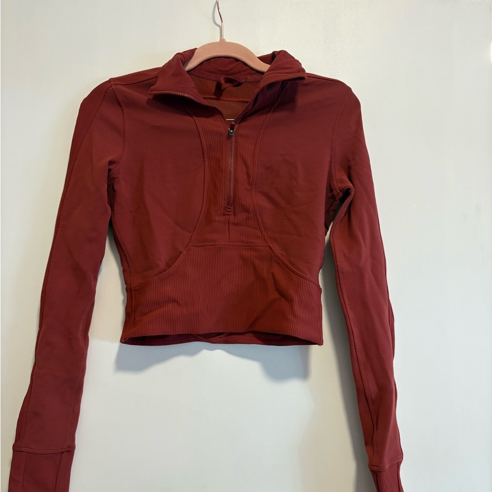 Lululemon Take It in Stride 1/2 zip